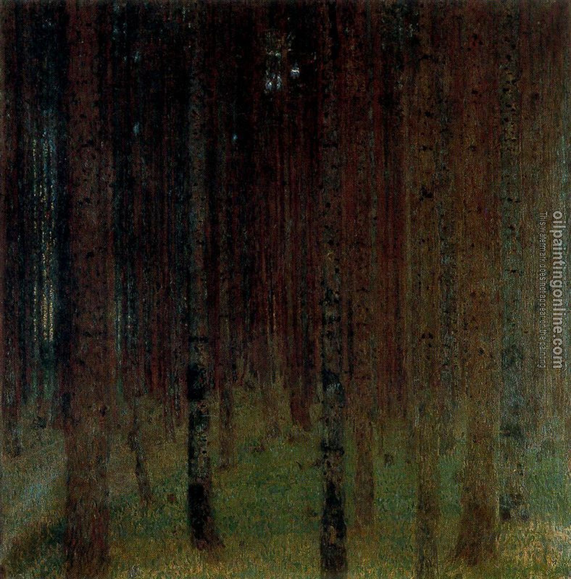 Klimt, Gustav - Pine Forest II